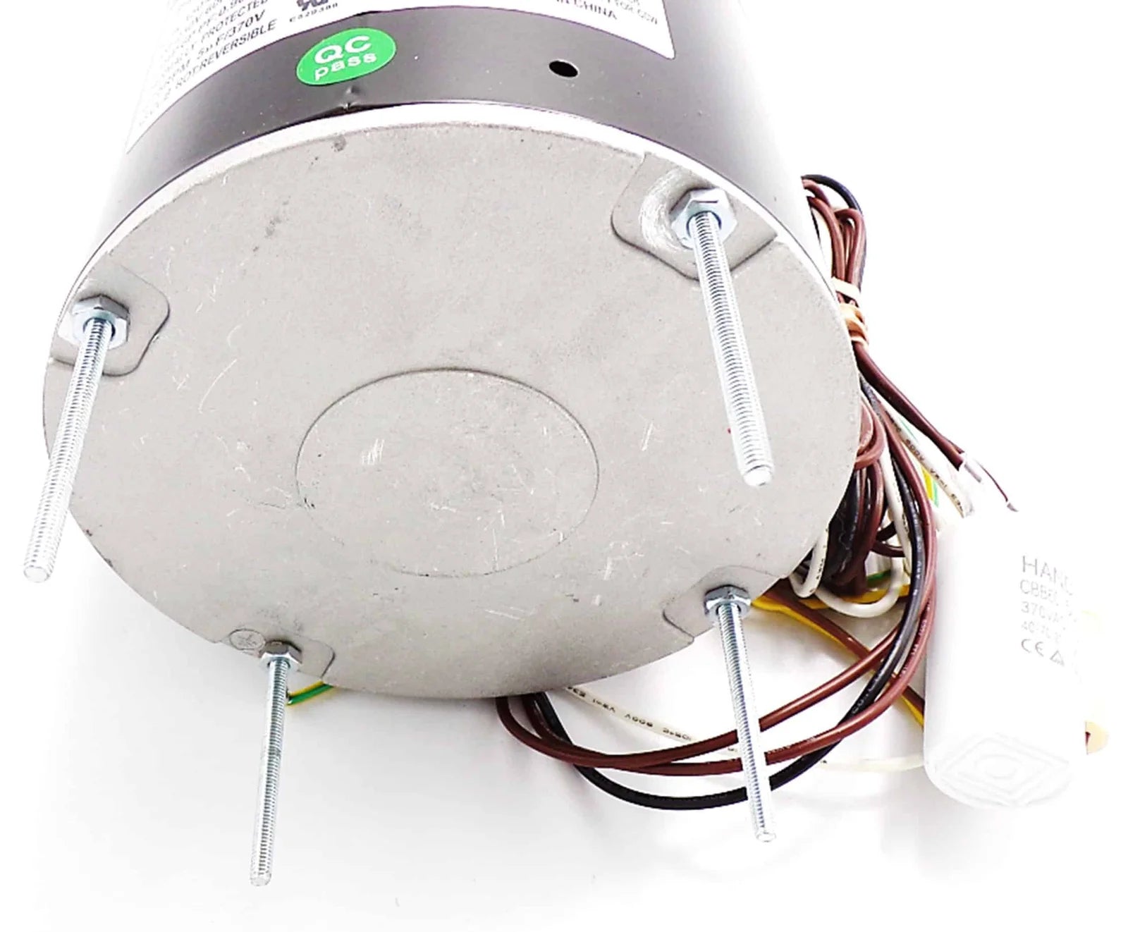 Condenser Fan Motor 1/5 HP 208-230V 1075 RPM w/ Capacitor – Replaces Fasco D906