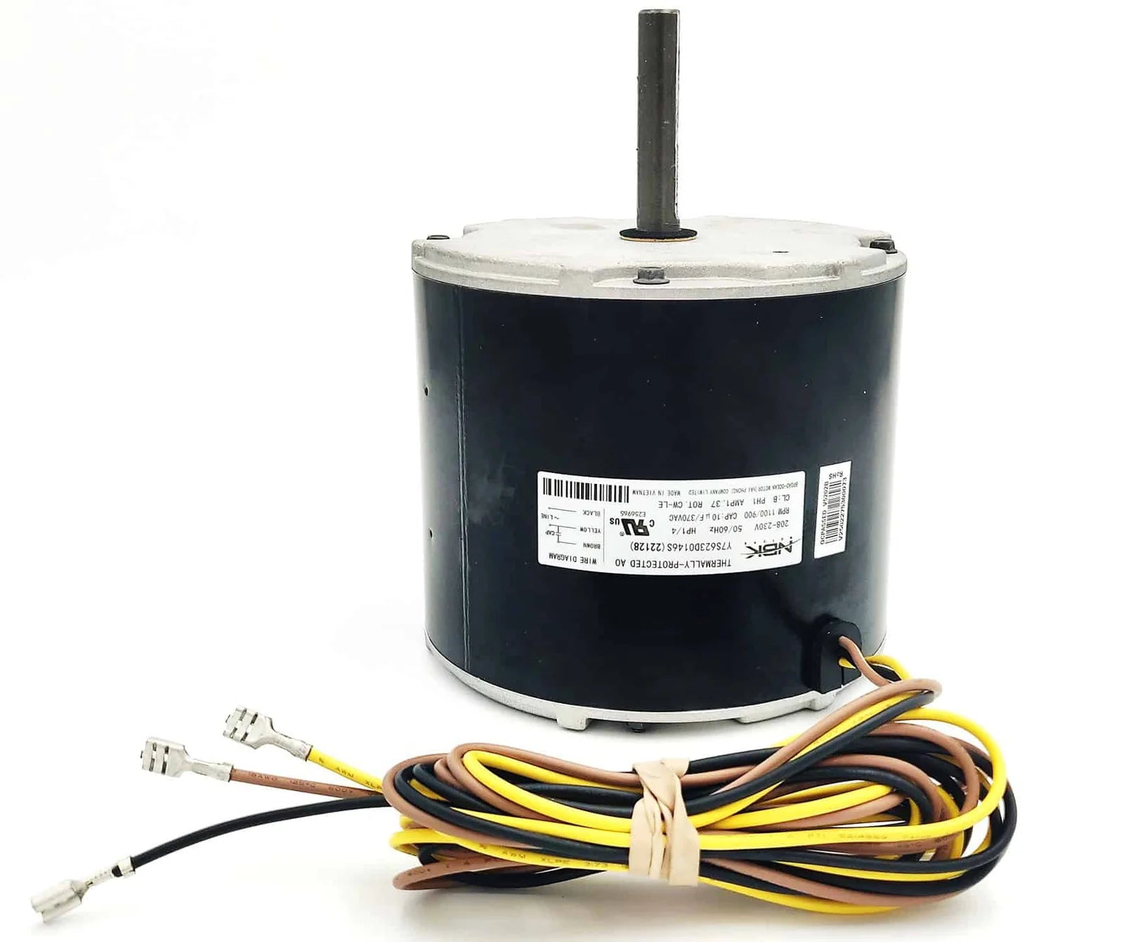 Carrier HC39GE208A Replacement Condenser Fan Motor | Replaces Genteq 5KCP39HFS277DS | 1/4 HP 208/230V